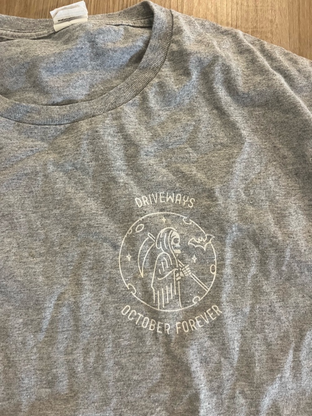 Driveways October Forever band tee.